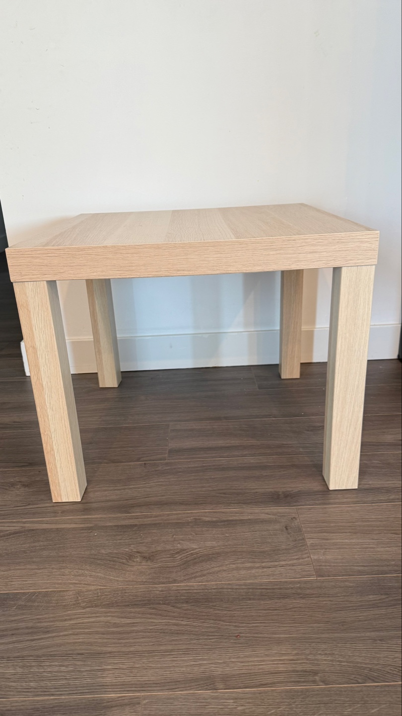 IKEA Lack Side Table - Light Oak - photo 3