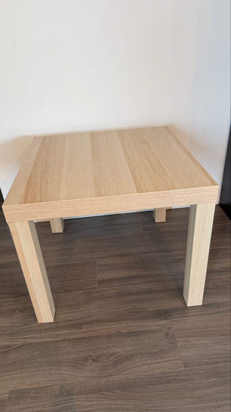 IKEA Lack Side Table - Light Oak