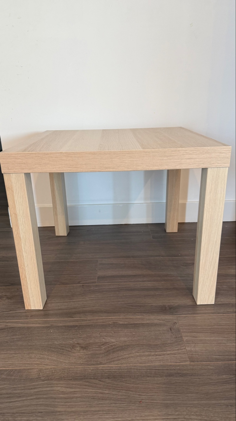 IKEA Lack Side Table - Light Oak - photo 4
