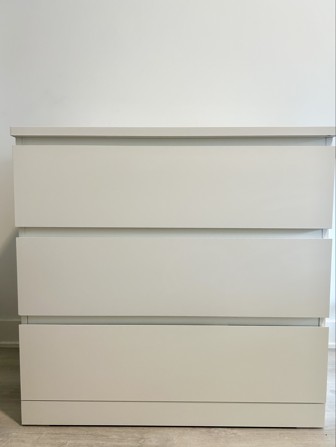 IKEA Three-Drawer Dresser - White