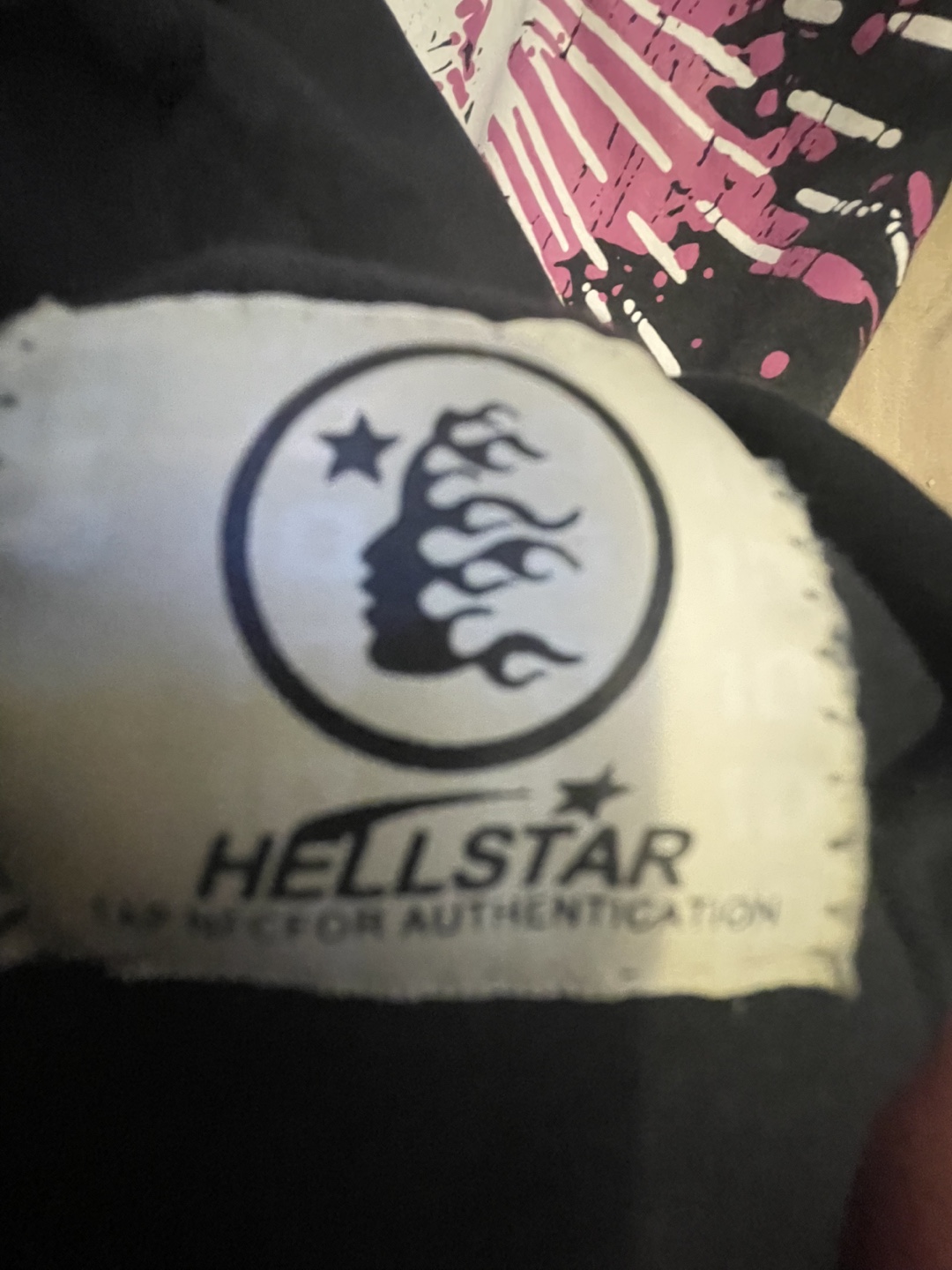 Hellstar Graphic T-Shirt and Flag Bundle - photo 4