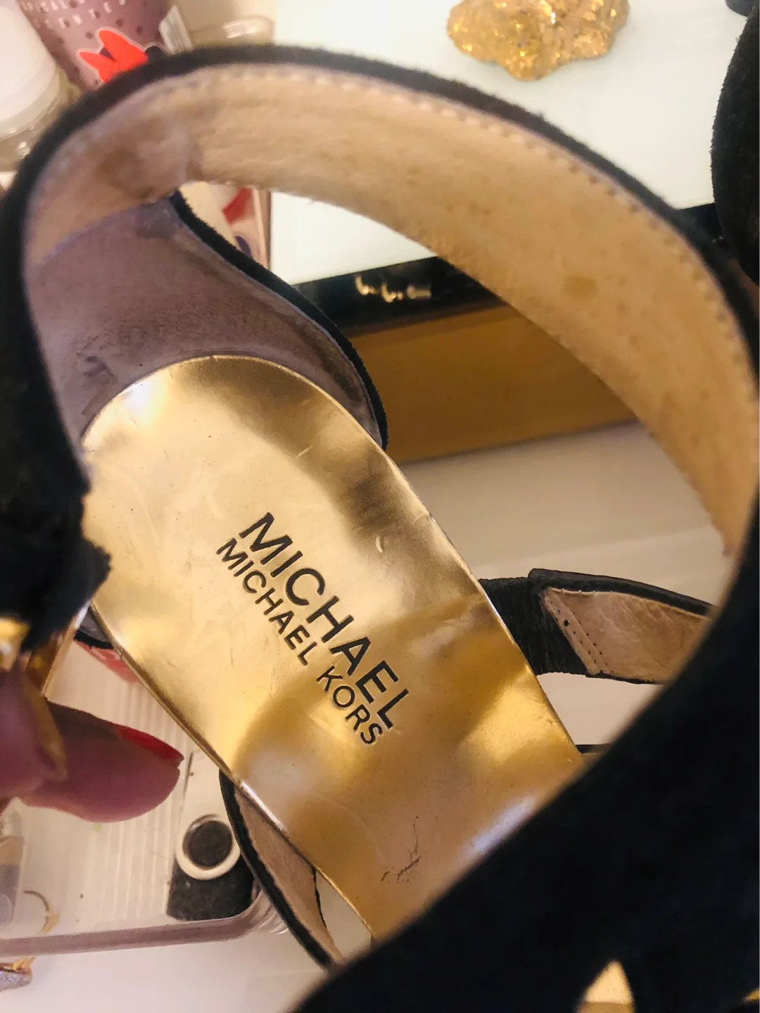 Great condition Michael Kors platform sandals image indicator(2)