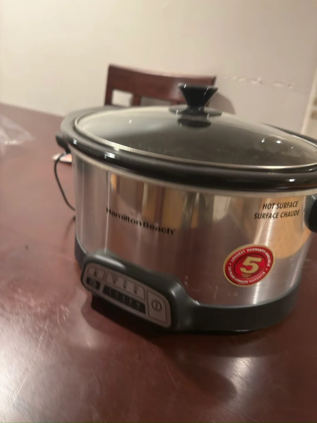 Hamilton Beach Slow Cooker image indicator(2)