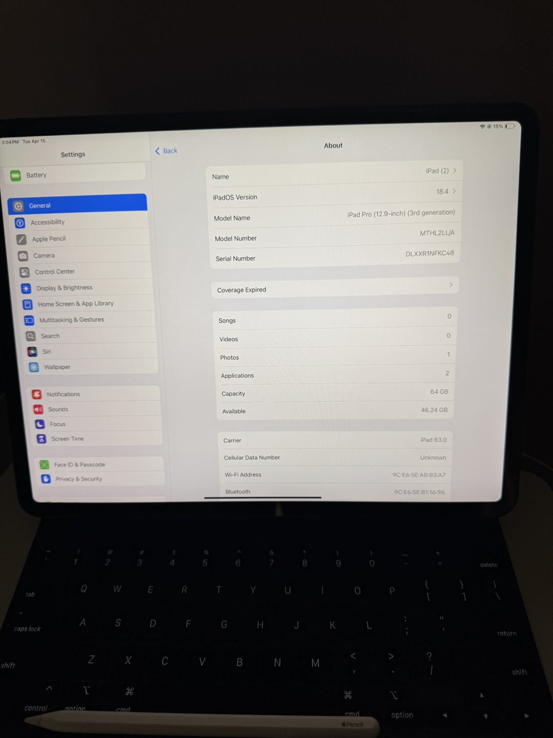 iPad Pro 12.9-inch with Apple Accessories - photo 3