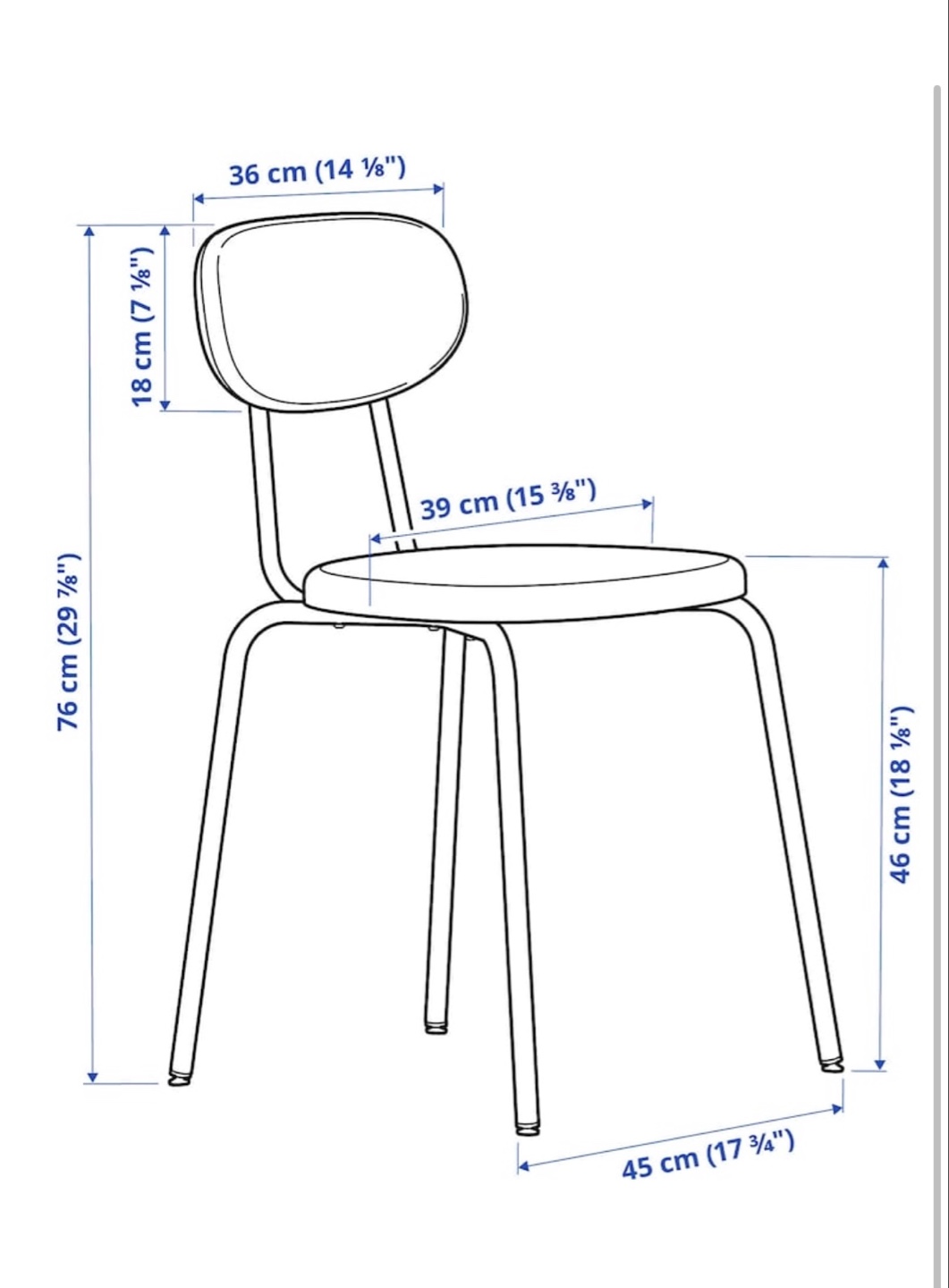 One IKEA chair - photo 3