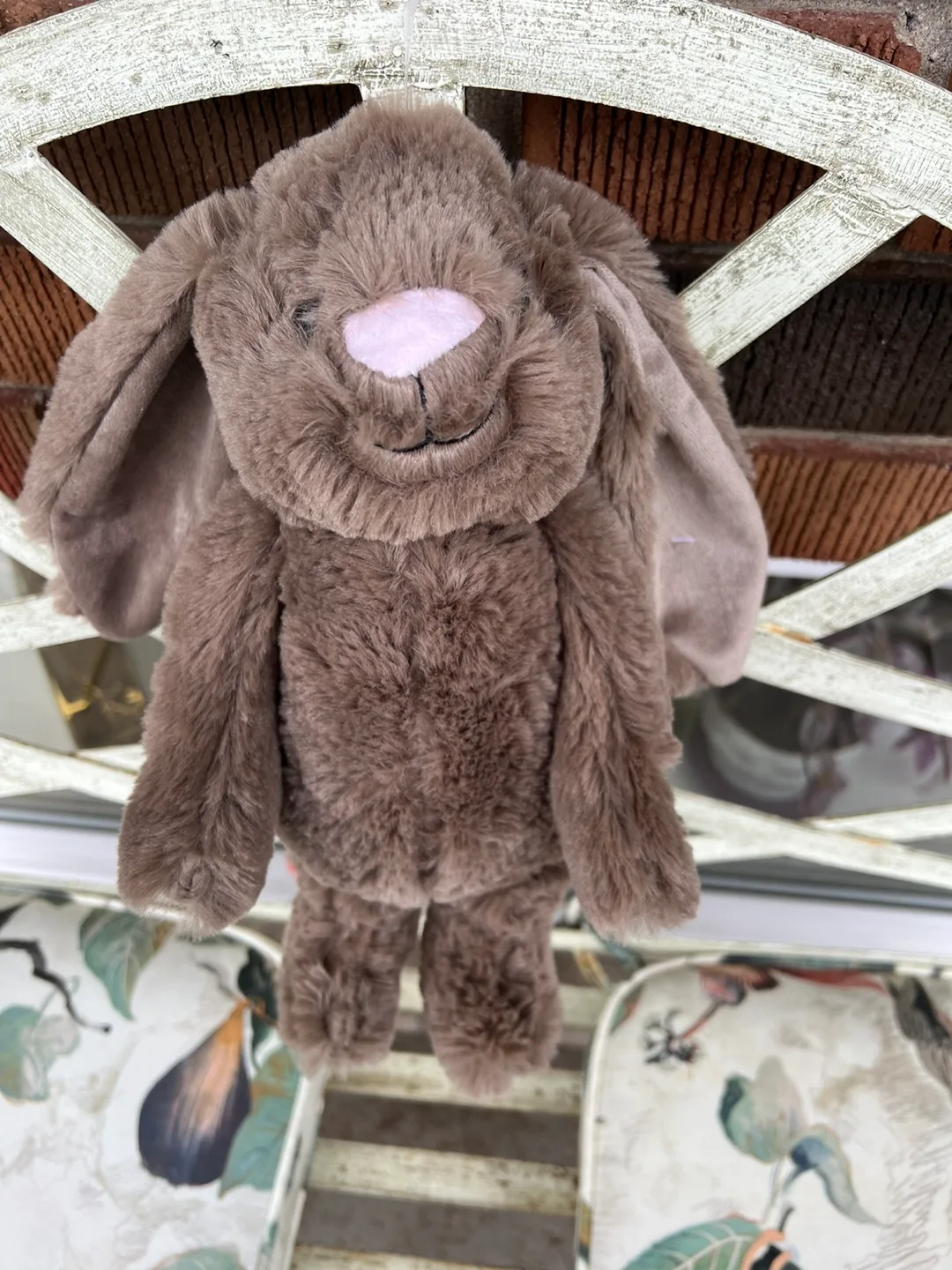Adorable Easter Brown Bunny Plush Toy image indicator(2)