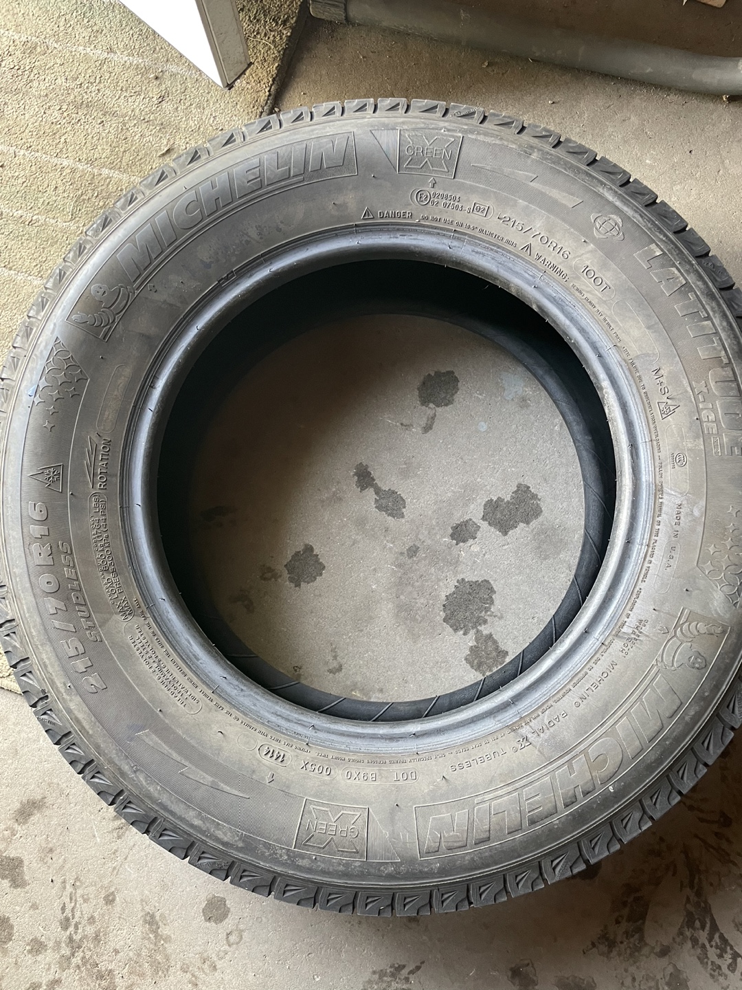 Michelin Latitude X-Ice 215/70R16 100T Winter Tire - photo 3