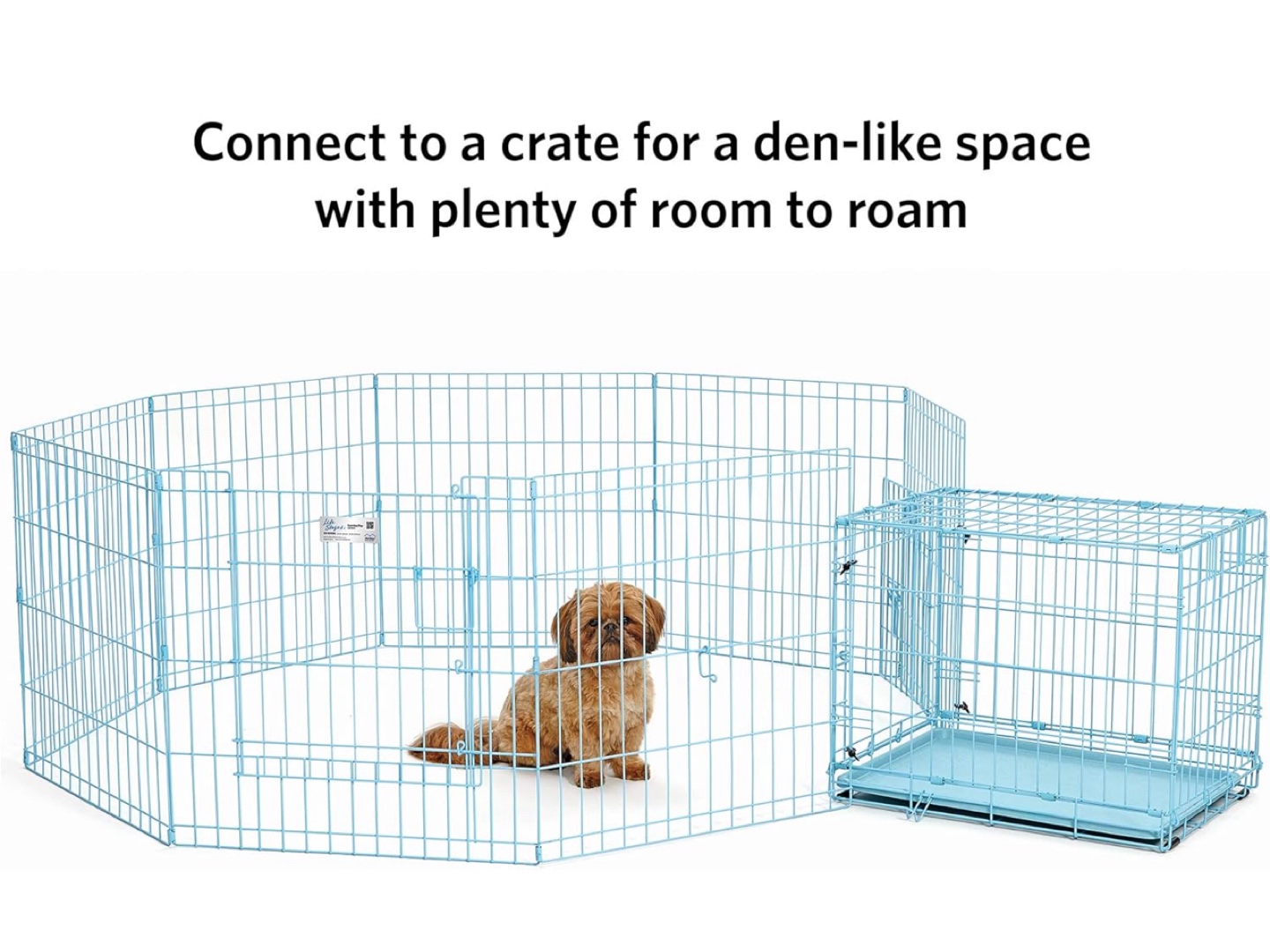 Pet Playpen - Light Blue - photo 4