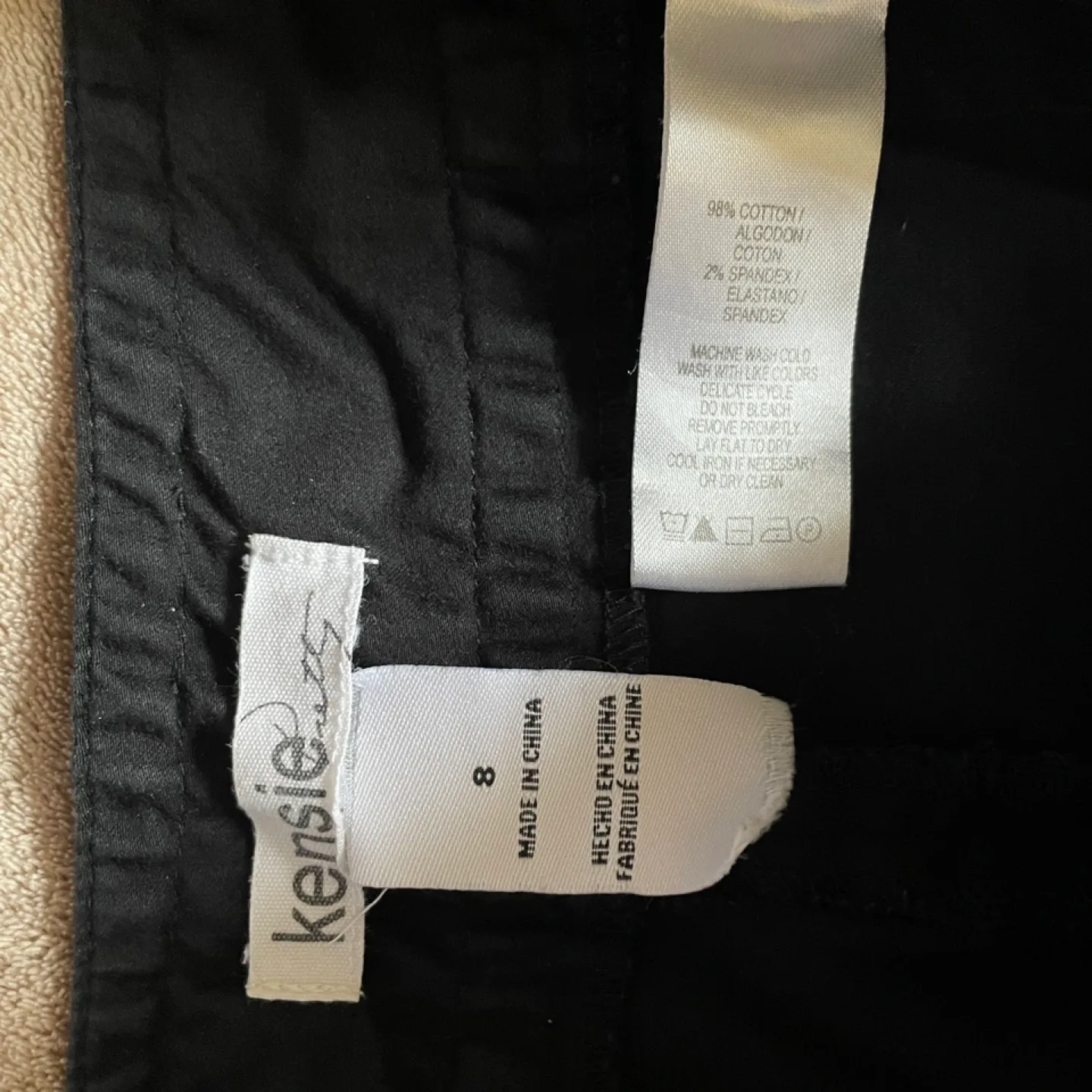 Kensie Straight-Leg Cropped Pant WSz8 image indicator(6)