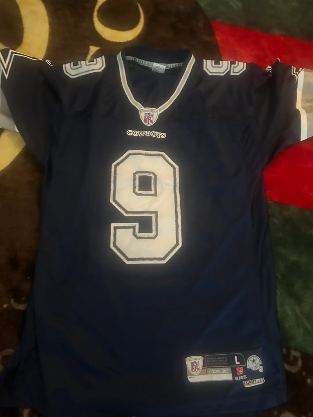 Dallas Cowboys #9 Tony Romo Jersey - Size Large thumbnail