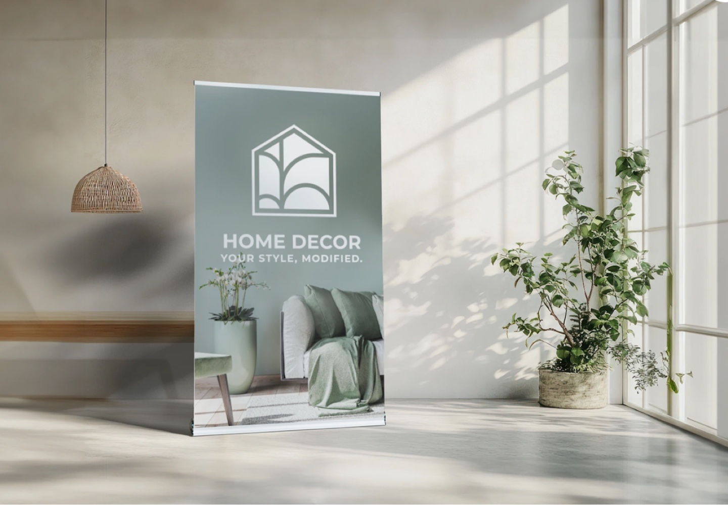 Retractable Banner Stand, 81"x33", Portable Display - photo 4