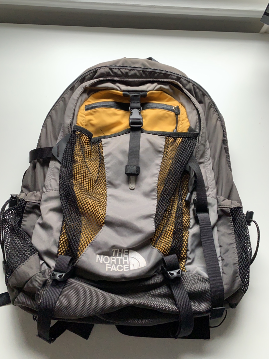 The North Face Borealis Backpack Grey/Yellow