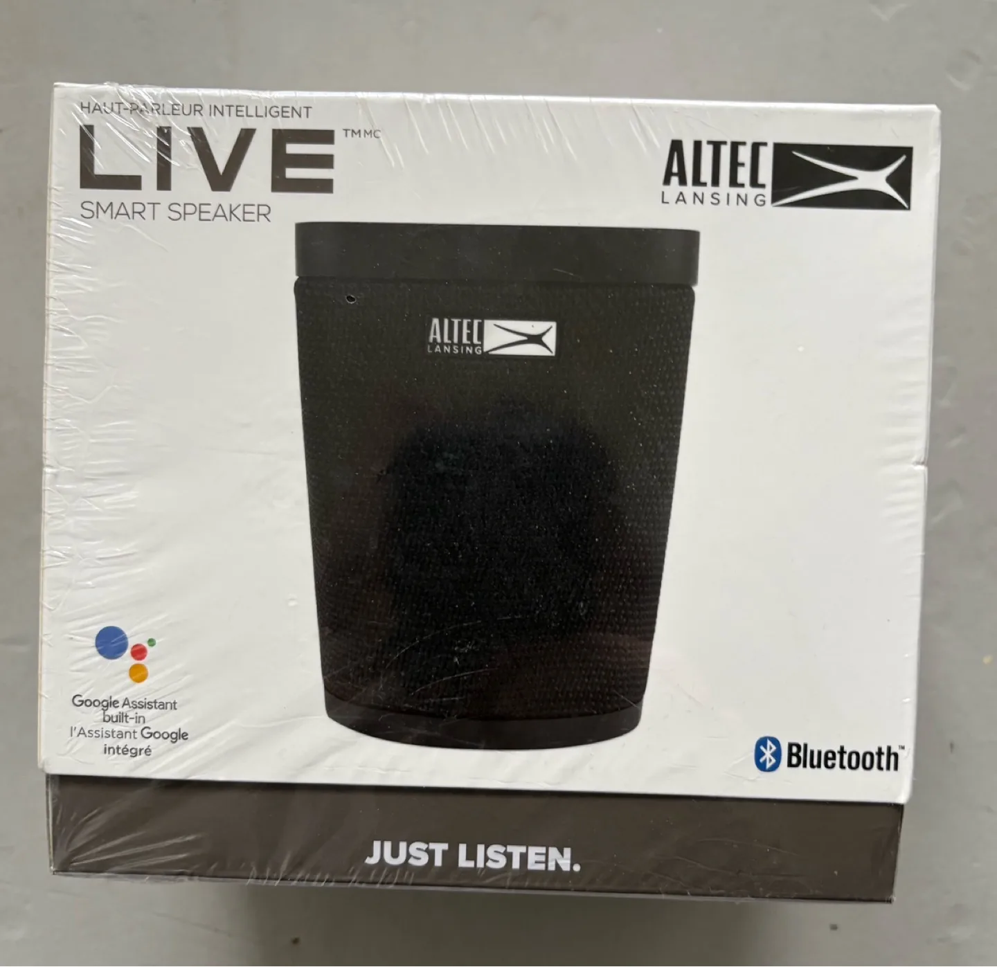 Altec Lansing LIVE Smart Speaker - Google Assistant, Bluetooth thumbnail