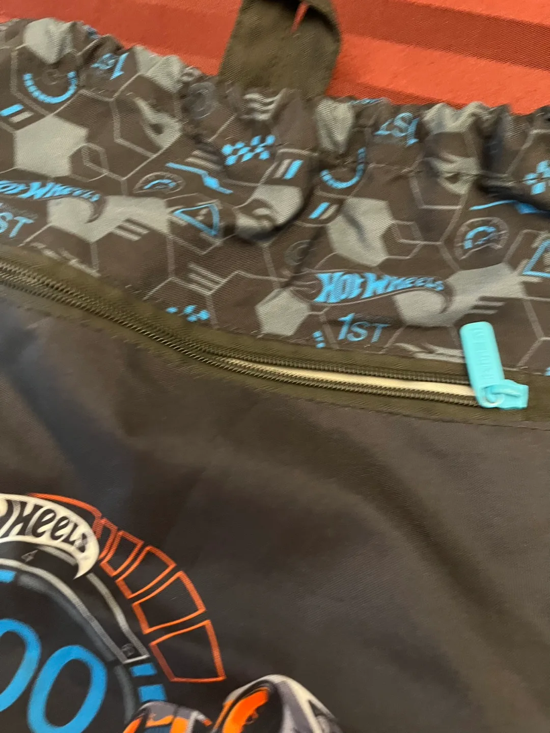Hot Wheels Kids drawstring bag/back pouch image indicator(3)