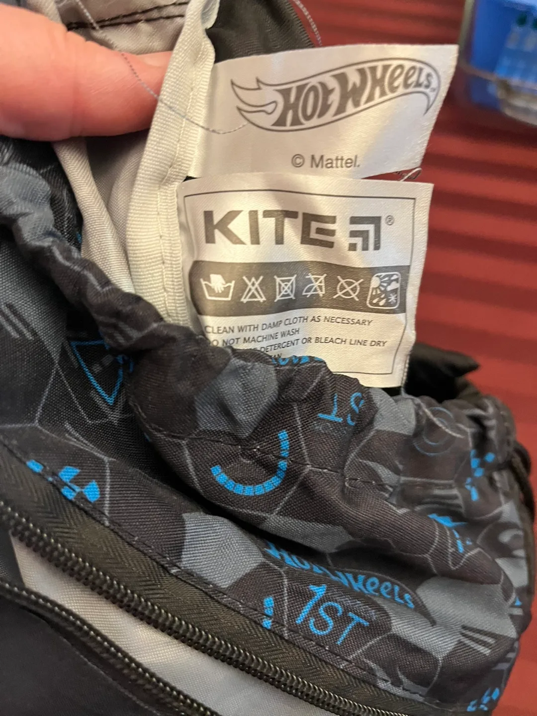 Hot Wheels Kids drawstring bag/back pouch image indicator(4)