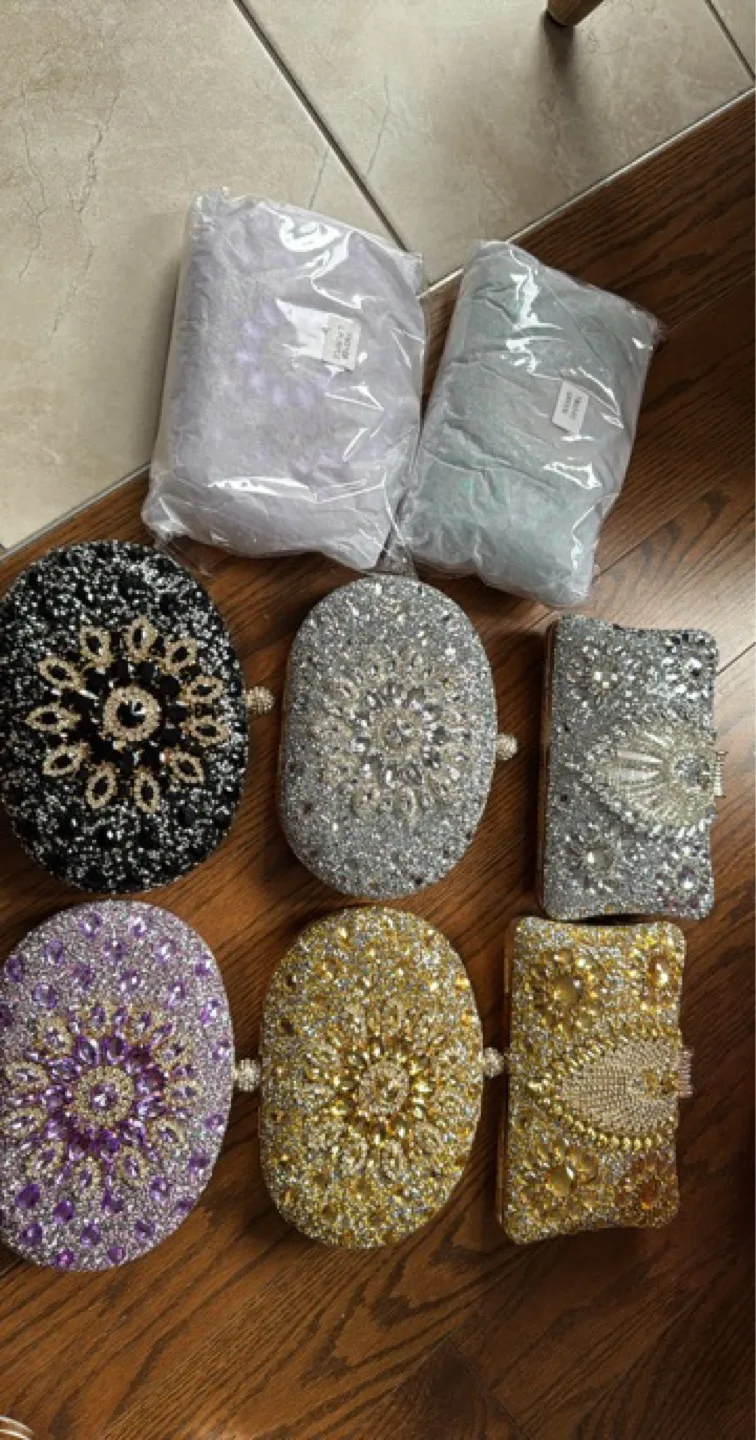 Rhinestone Evening Clutch Bag image indicator(3)