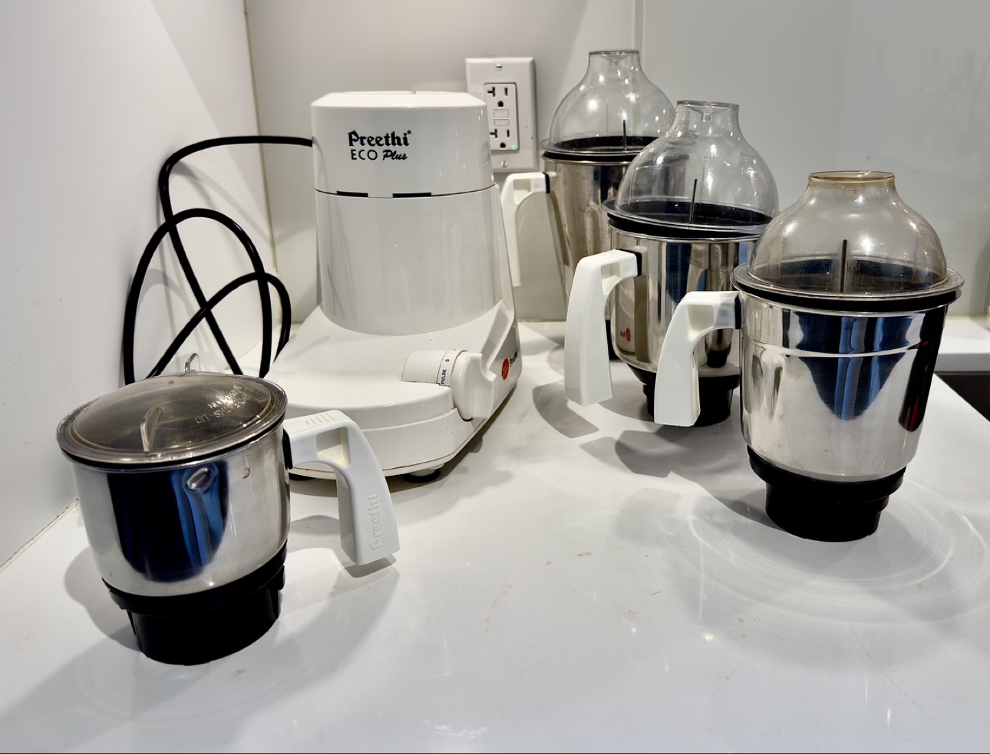Preethi ECO Plus Mixer Grinder with 4 Jars