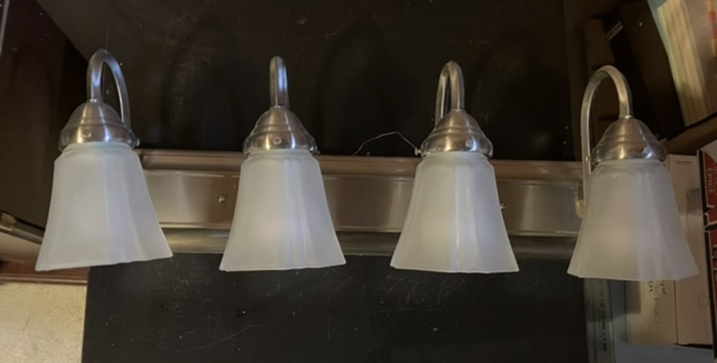 Brushed Nickel Bathroom Vanity Light Fixture