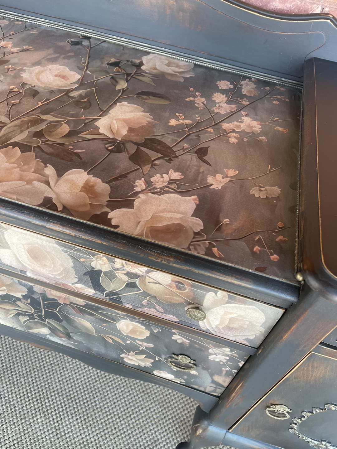 Refinished Antique Sideboard - photo 3