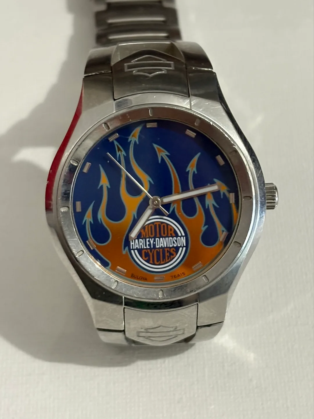 Vintage Harley Davidson bulova watch 2006 Betty boop jnco thumbnail
