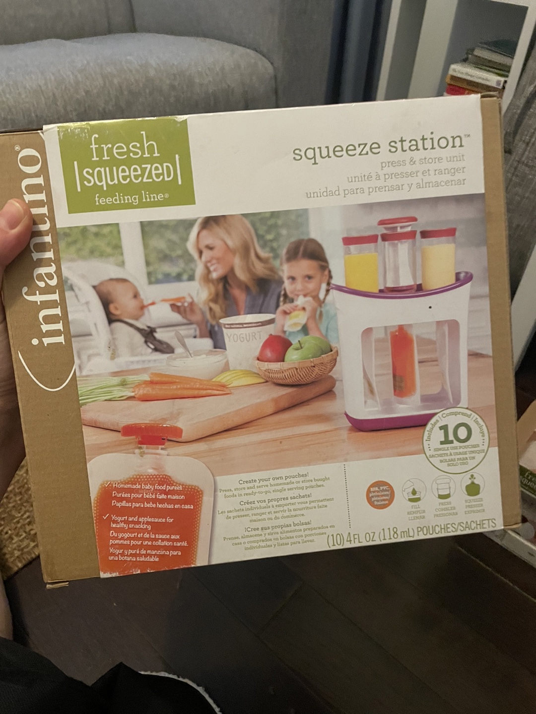 Infantino Fresh Squeezed Squeeze Station Baby Food Maker