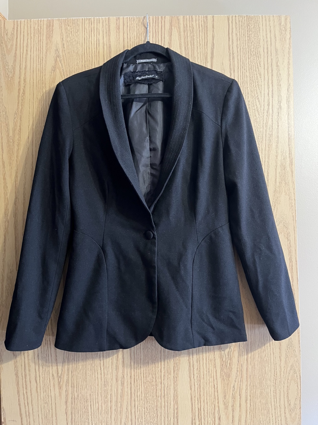 LADIES FOXY JEANS BLACK COUTURE BLAZER/COUTURE