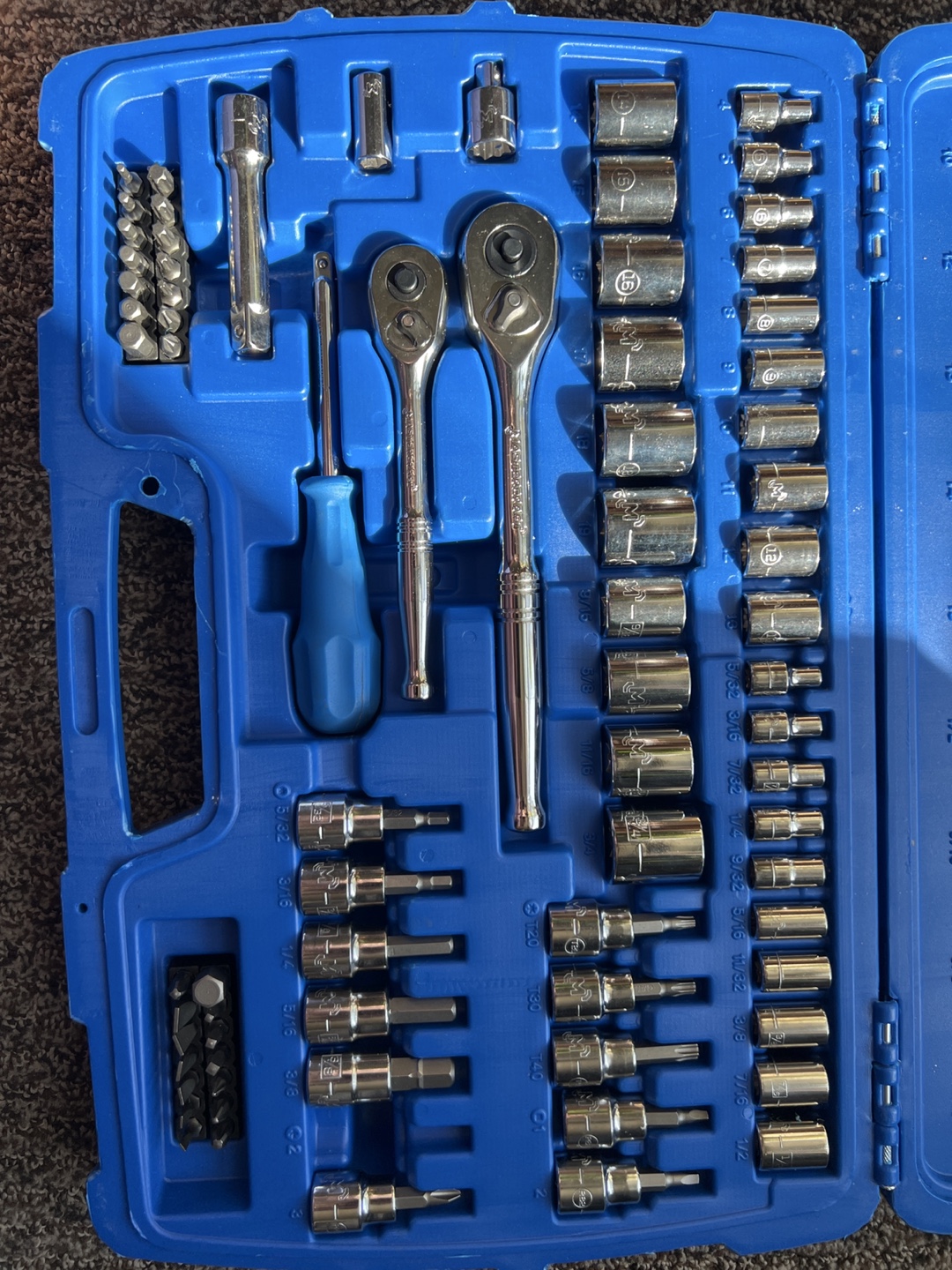 Mastercraft 1/4" & 3/8" Mechanic's Tool Set - photo 4