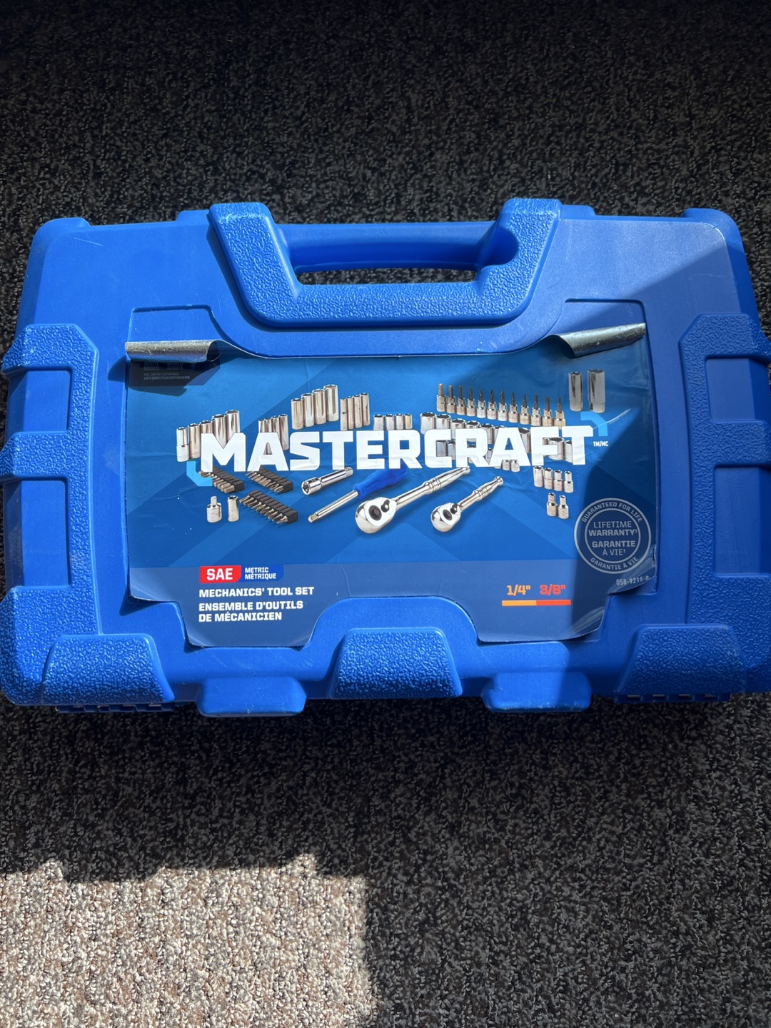 Mastercraft 1/4" & 3/8" Mechanic's Tool Set