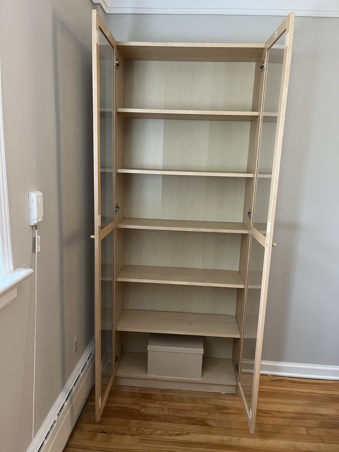 IKEA BILLY/OXBERG Bookcase with glass  doors - photo 2