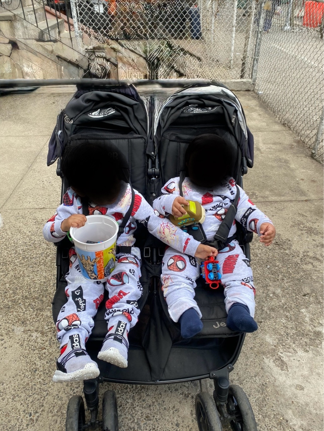 Jeep double stroller