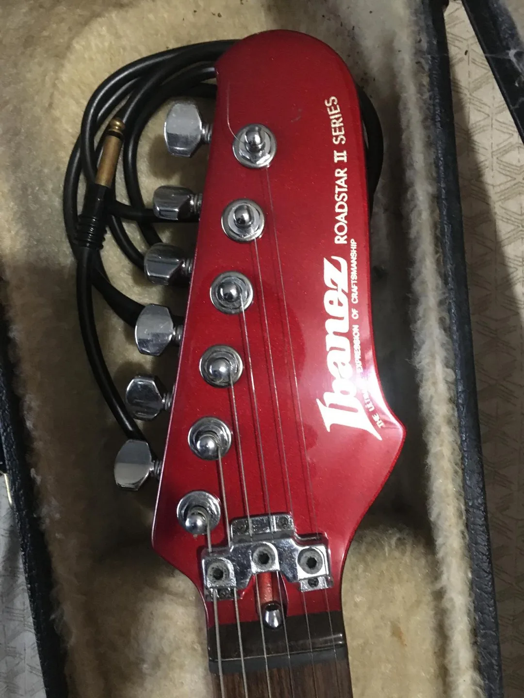 Ibanez Roadstar II Series Electric Guitar - Red thumbnail