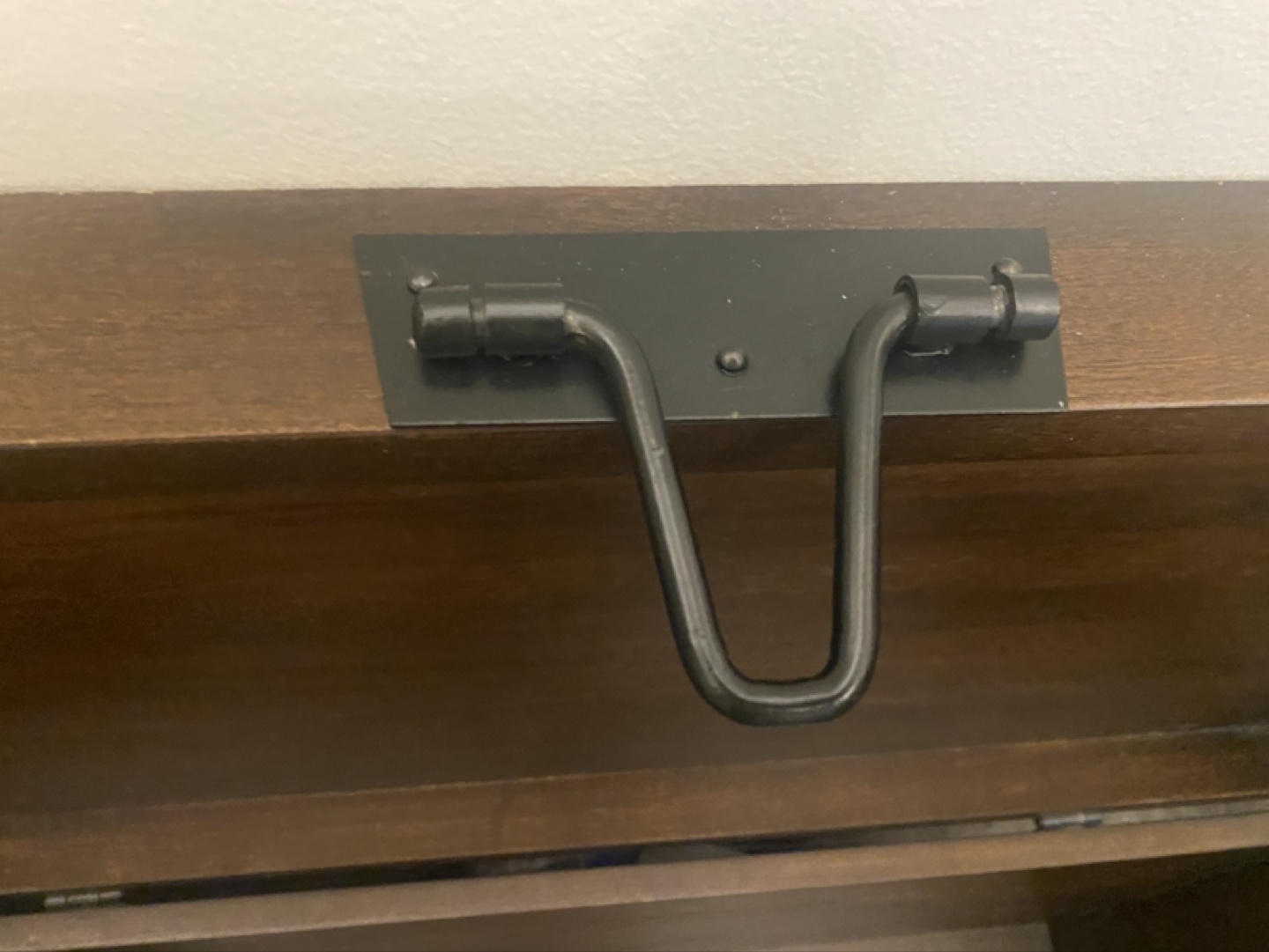 Wooden Storage Trunk with Metal Clasps - photo 5