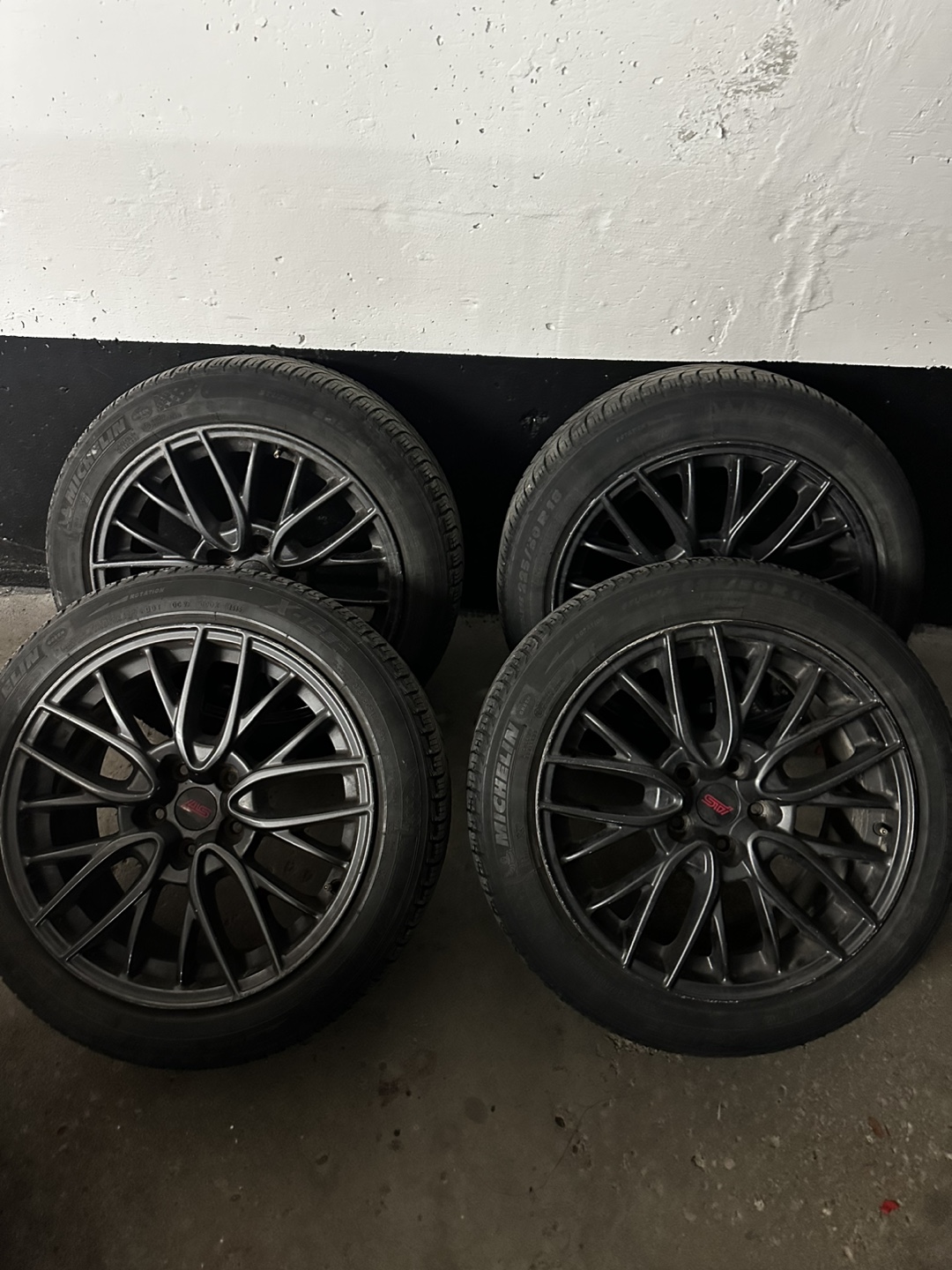 Subaru WRX STI 18-inch Wheels and Tires