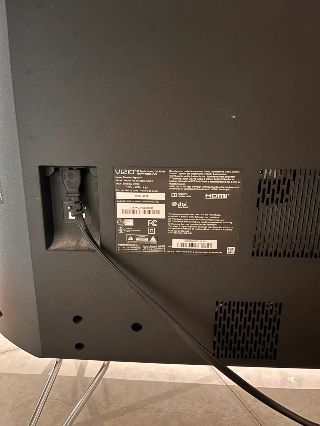 VIZIO 50-inch Smart TV - M50D1 image indicator(3)