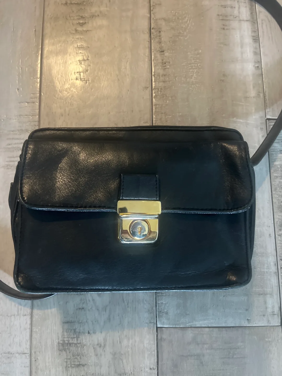 Vintage Hang Ten Leather Crossbody Bag thumbnail