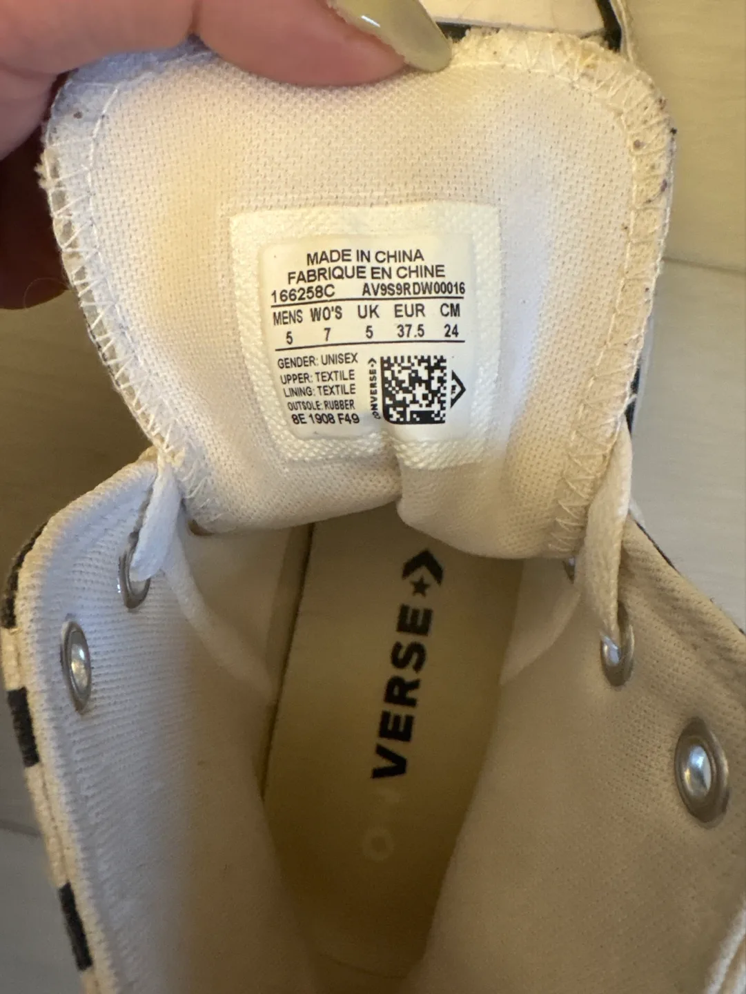 Converse Zebra Print High-Top Sneakers image indicator(4)