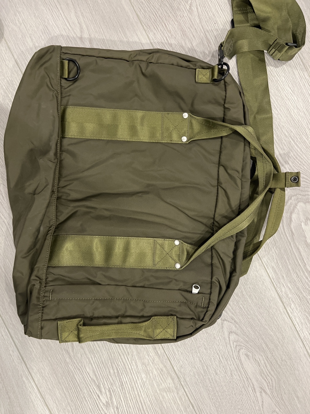 Olive Green Travel Duffle Bag - photo 2