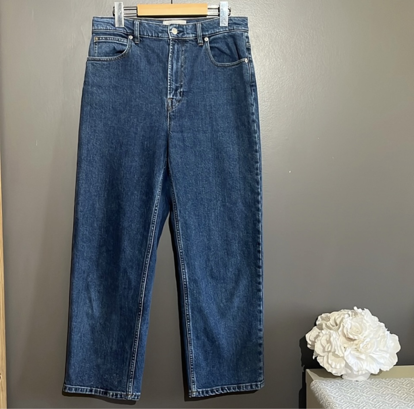 Everlane The Way High straight leg jeans - photo 3