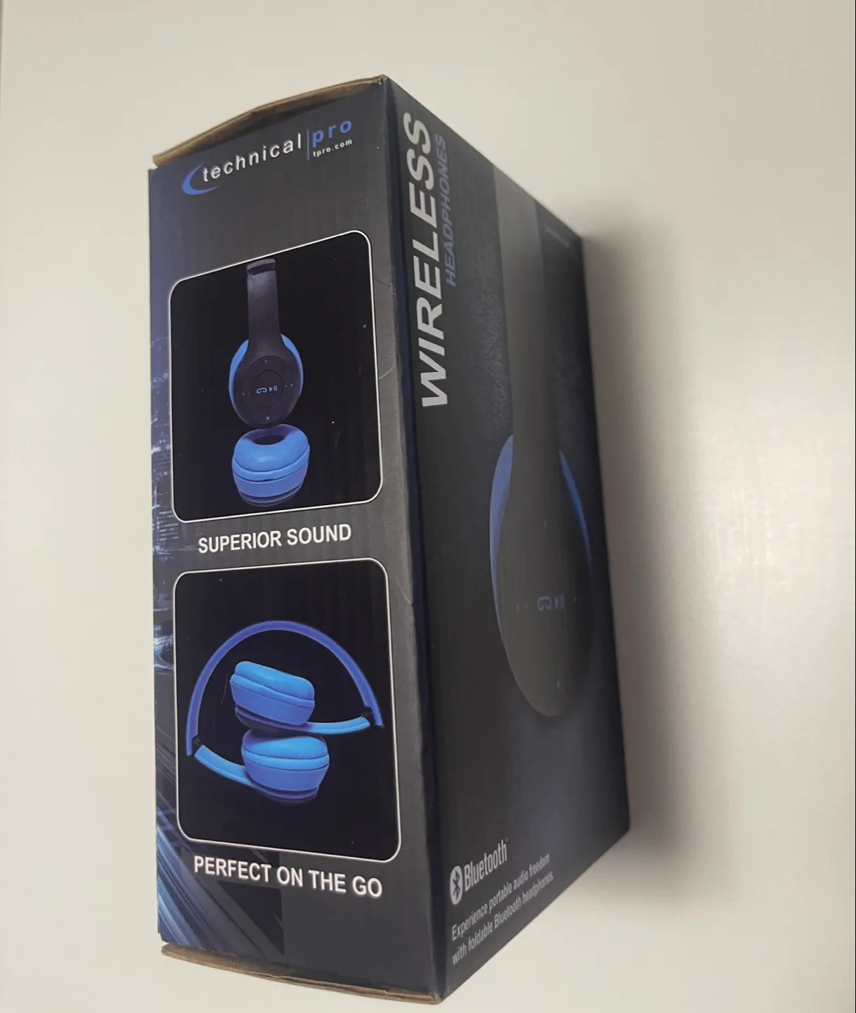 Technical Pro Wireless Bluetooth Headphones - Blue image indicator(2)