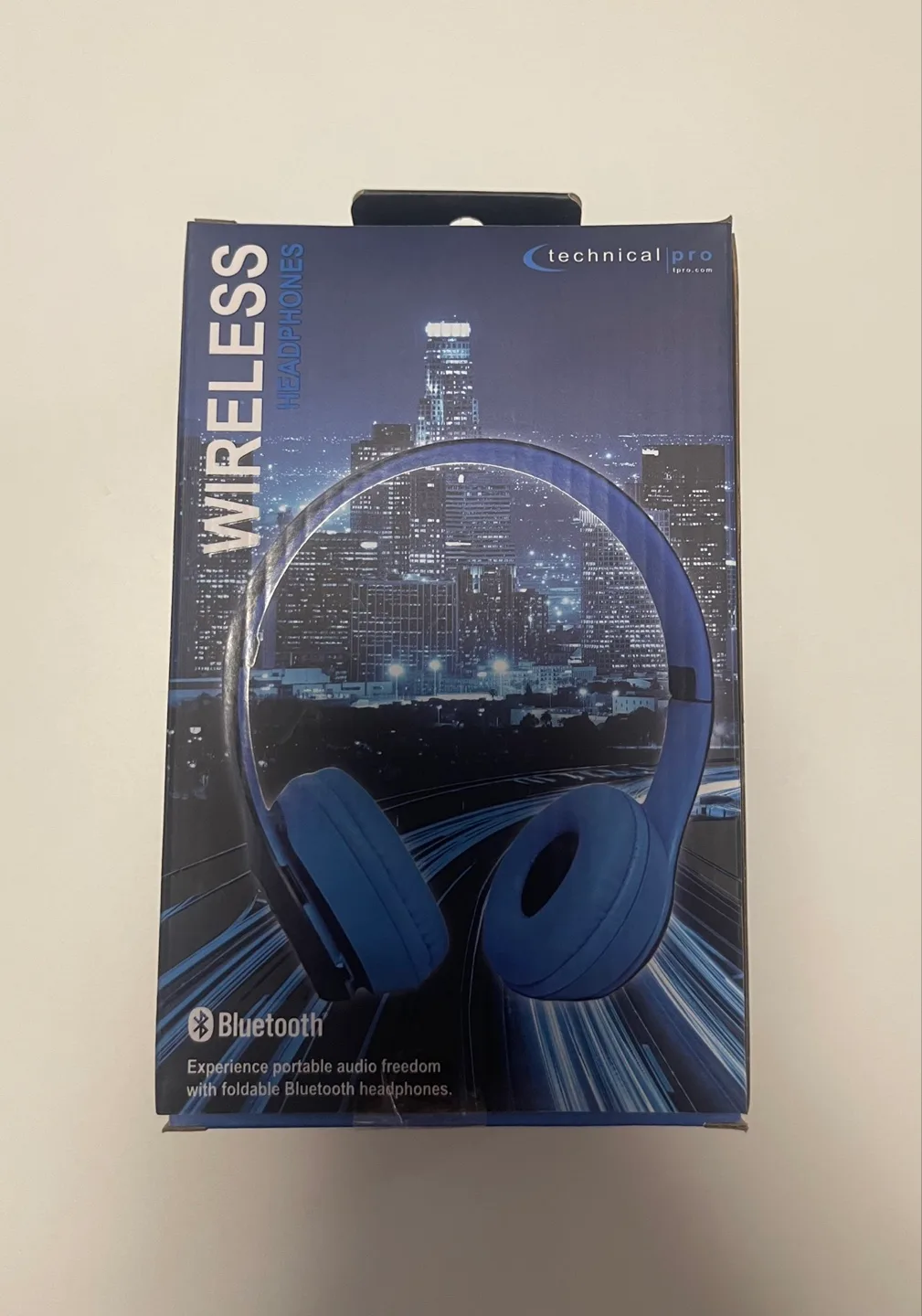 Technical Pro Wireless Bluetooth Headphones - Blue