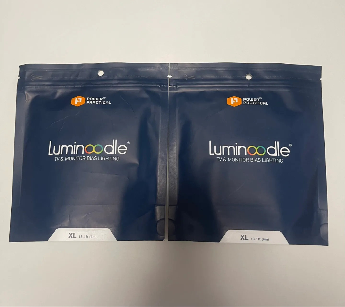 Luminoodle XL TV & Monitor Bias Lighting (2-pack) image indicator(3)