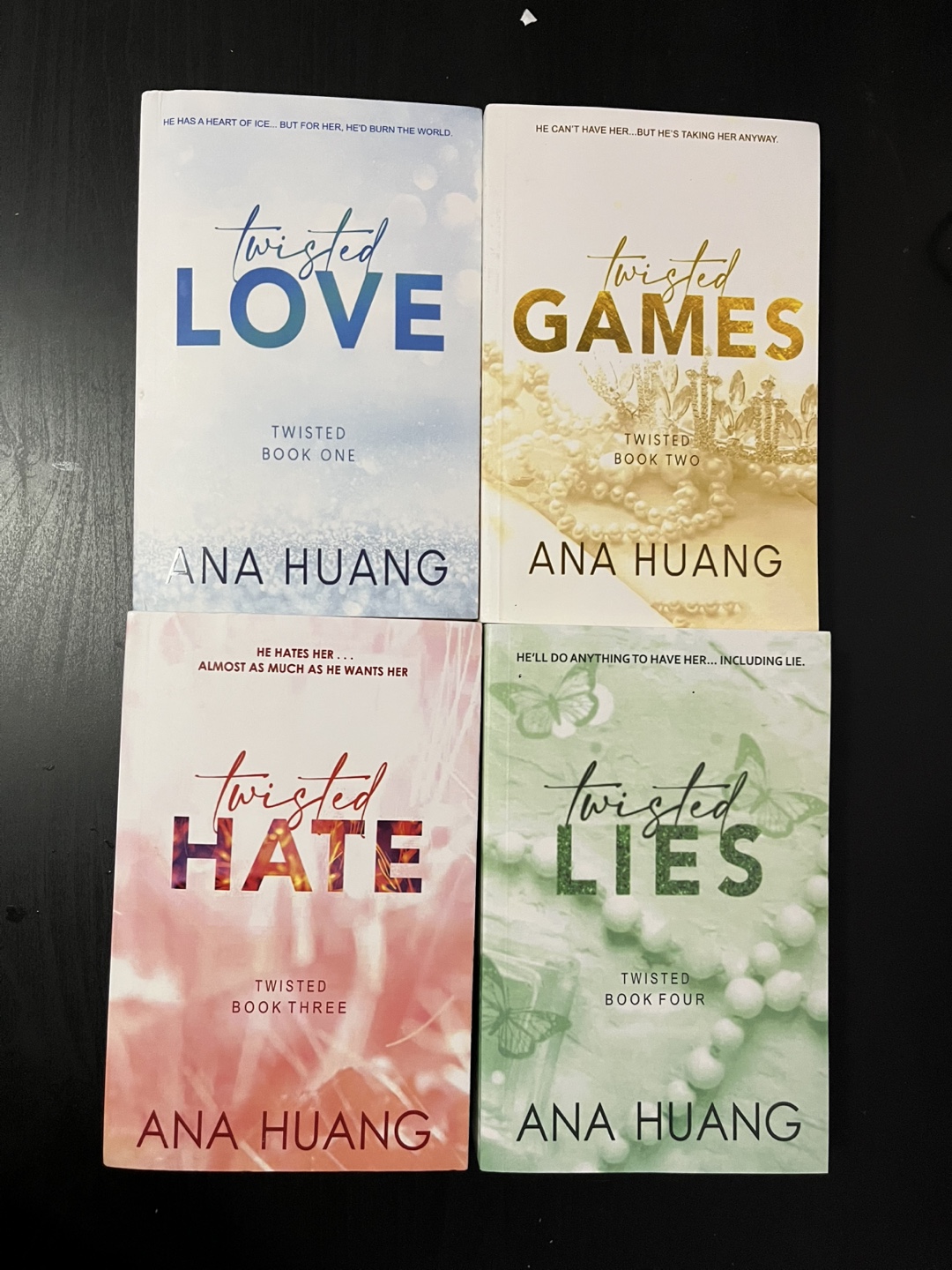 Ana Huang's Twisted Series (Books 1-4)