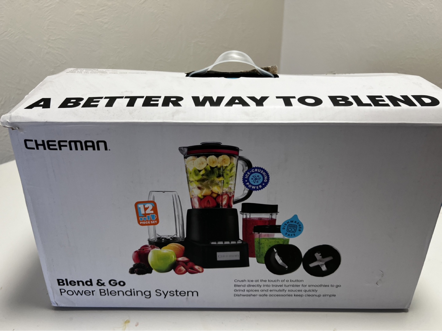 Chefman Blend & Go Power Blending System - 12 Piece Set - photo 2