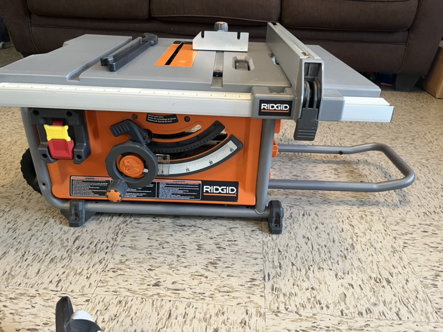 RIDGID 10 in. Portable Table Saw - photo 5