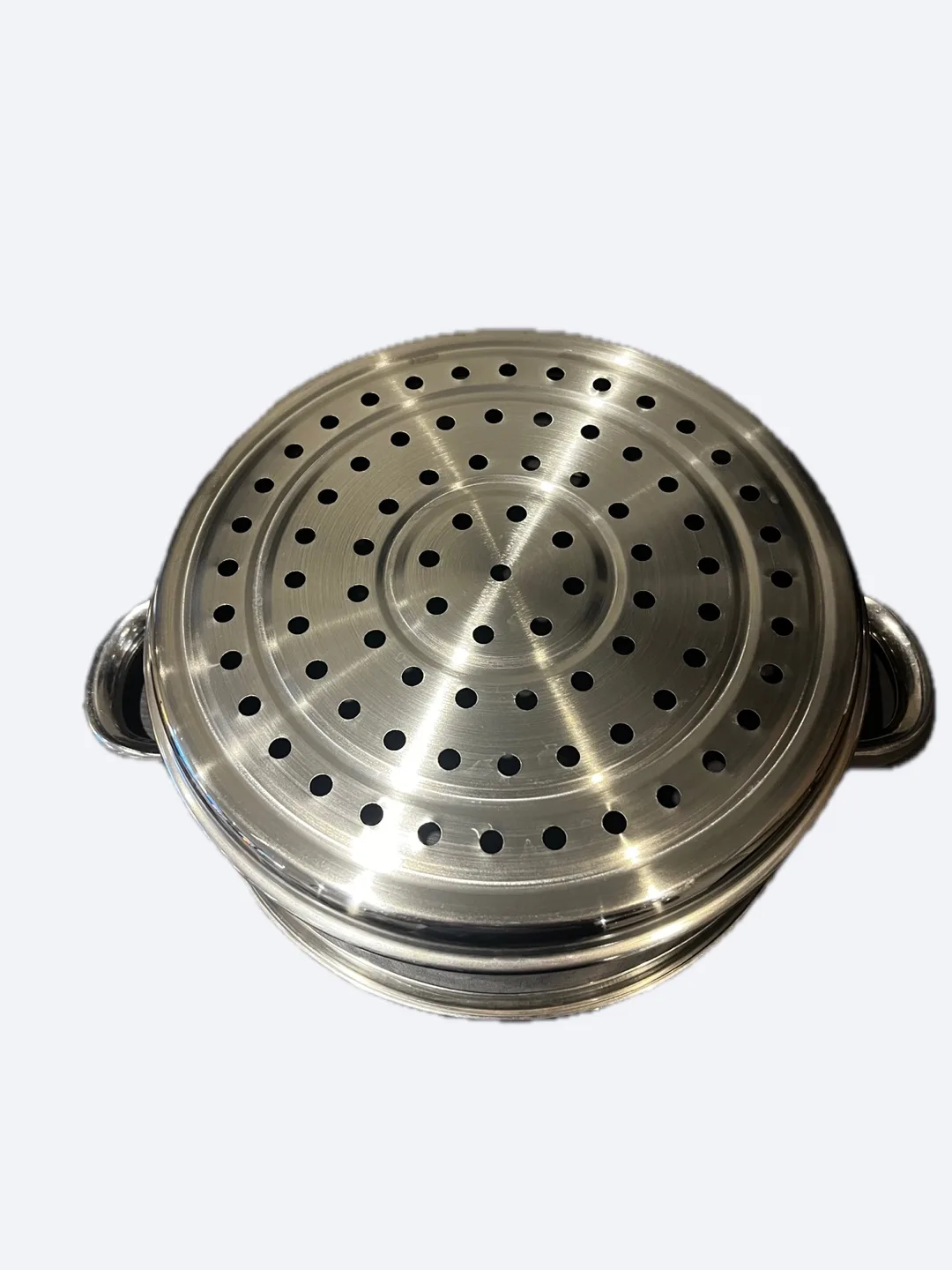 Stainless Steel Steamer Insert with Handles image indicator(3)