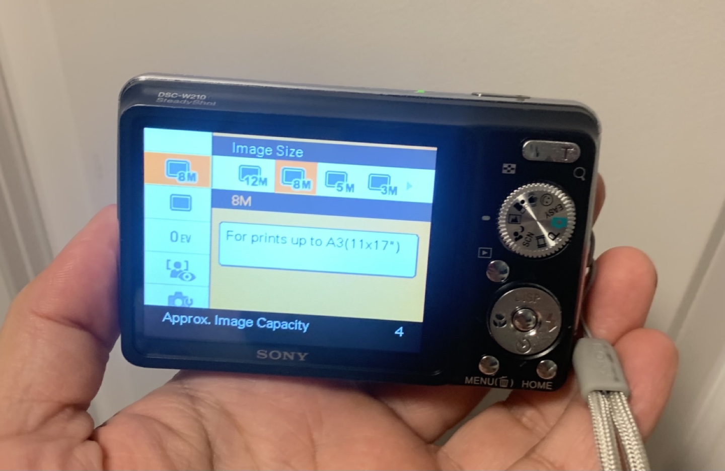 Sony Cyber-shot DSC-W210 SteadyShot Digital Camera - 12.1 MP - photo 2
