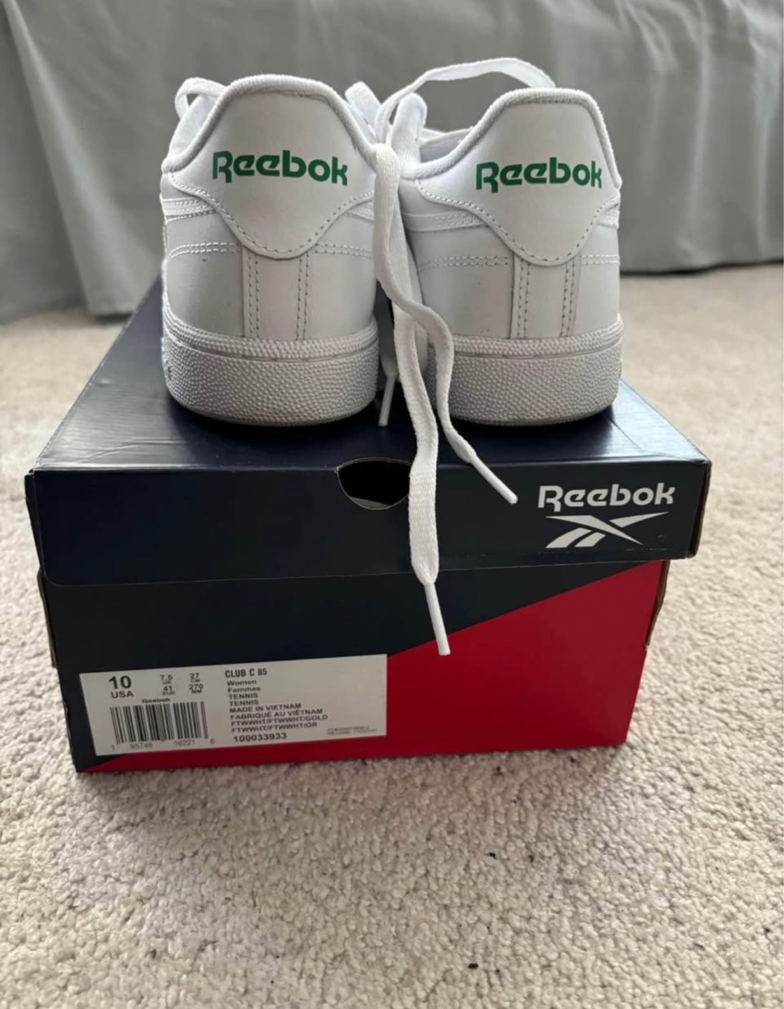 Reebok Club C 85 Shoes - Size 10 - photo 2
