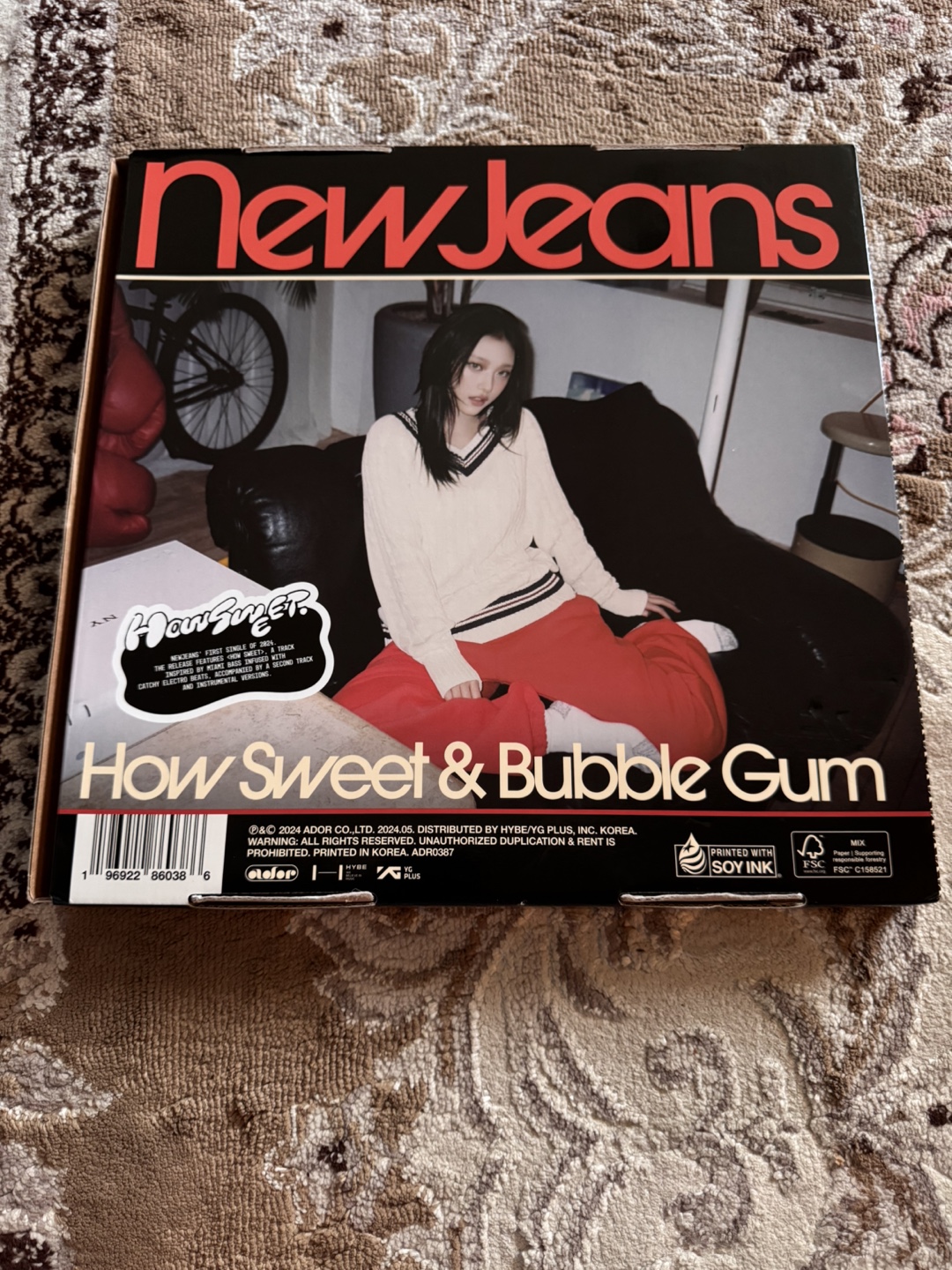 NewJeans - How Sweet & Bubble Gum Album - Haerin Version - photo 2
