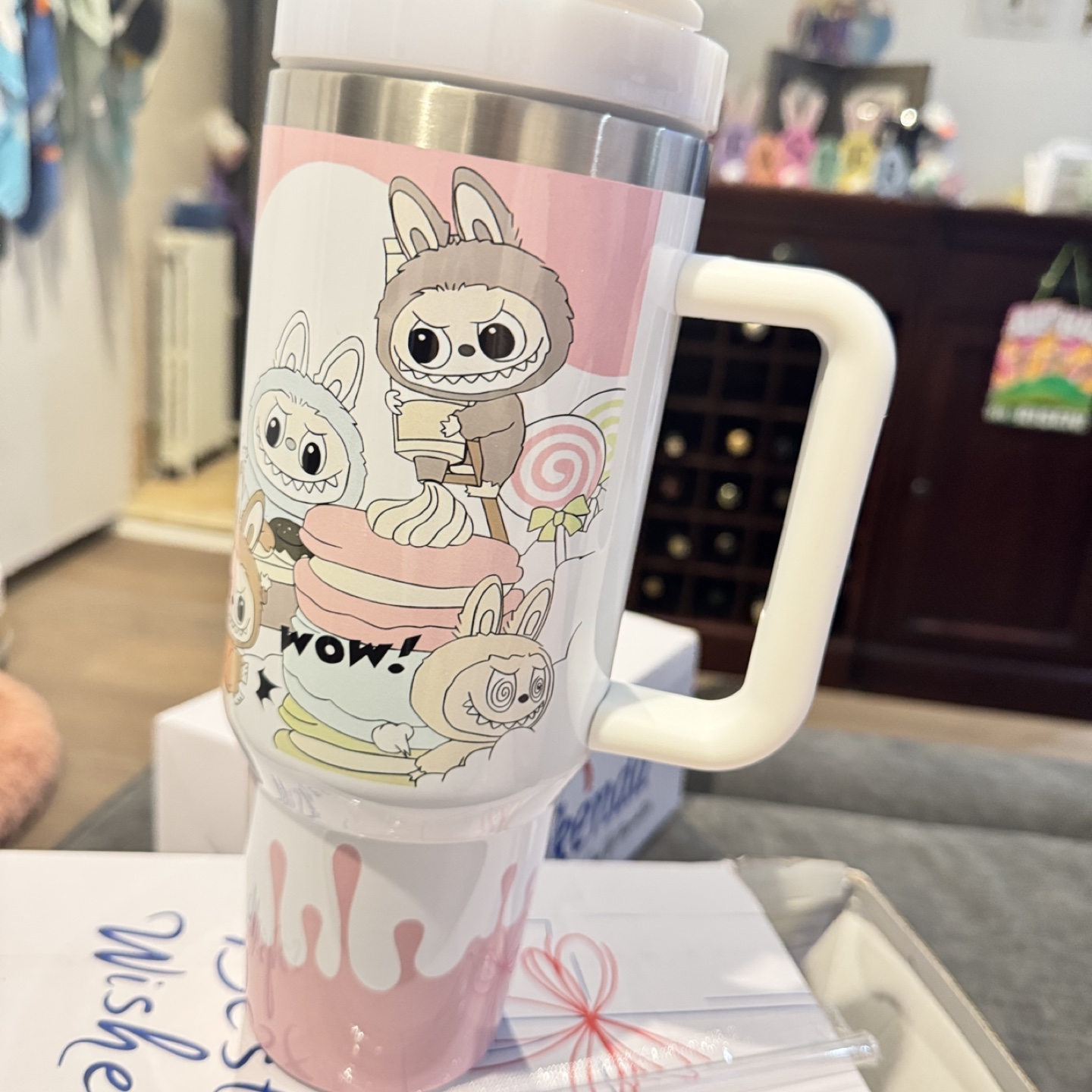 Labubu Travel Mug 40oz - photo 4