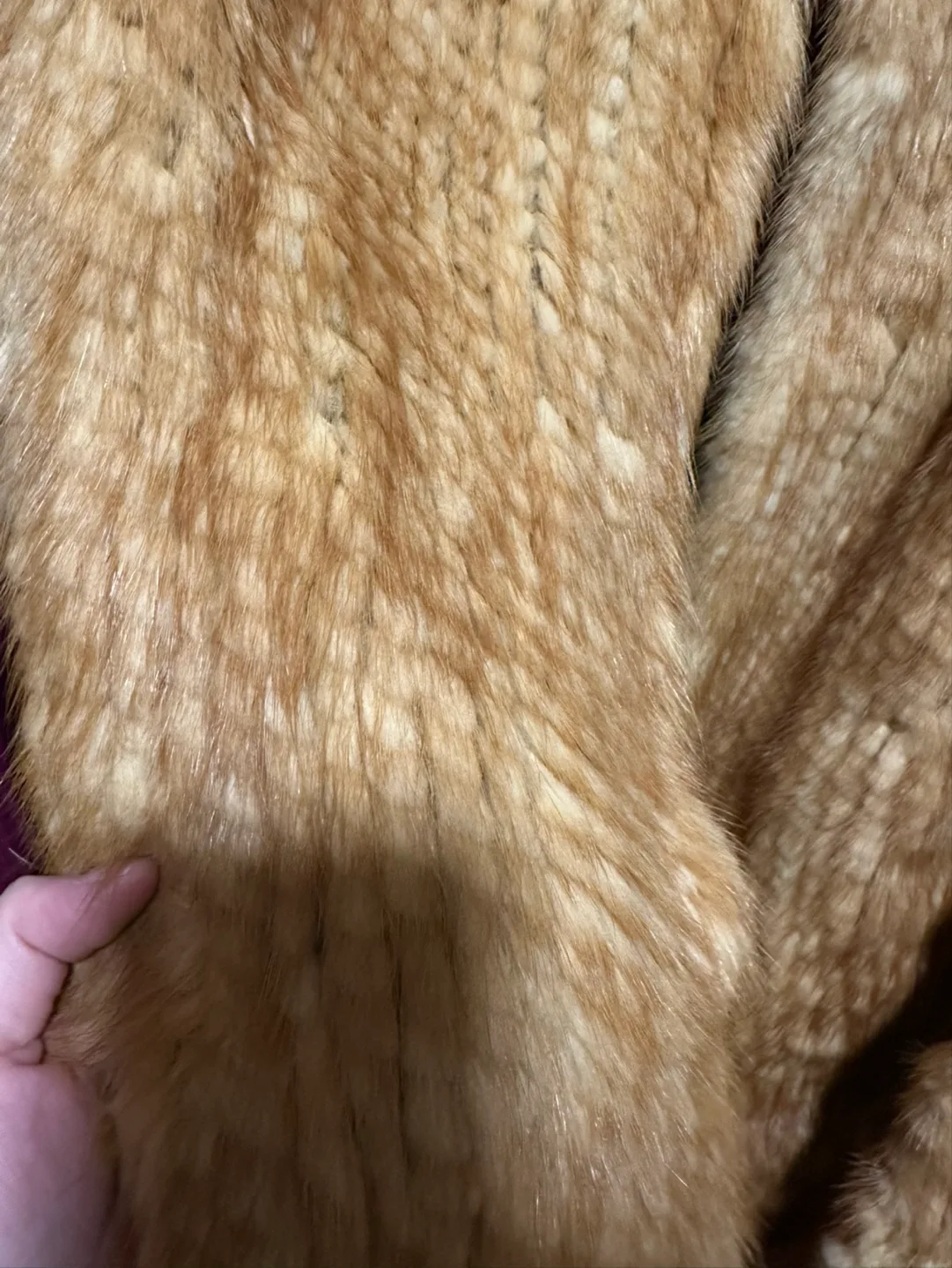 Vintage Golden Brown Fur Stole image indicator(3)